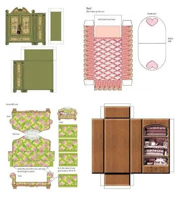 fancy handy: muebles de papel / paper furniture
