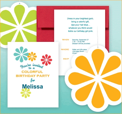 fancy handy: invitaciones de cumpleaños