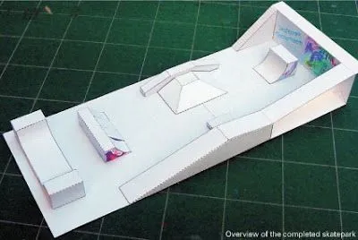 fancy handy: pista de skateboard / skatepark