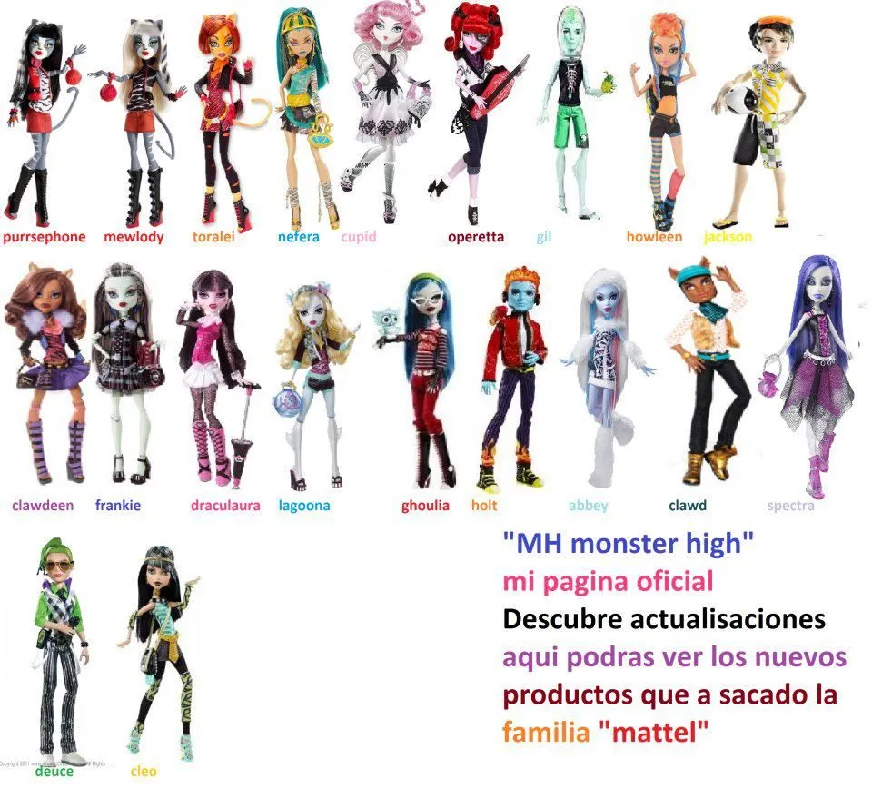 FANS DE MONSTER HIGH