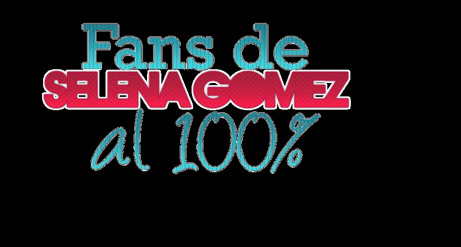 Fans de Selena Gomez al 100% png. by ItsAliEditions on DeviantArt