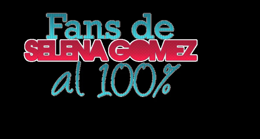 Fans de Selena Gomez al 100% png. by ItsAliEditions on DeviantArt Fans de Selena Gomez al 100% png. by ItsAliEditions on DeviantArt