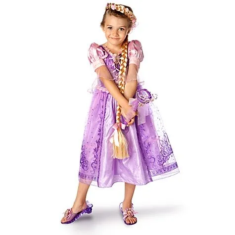 Fantasia rapunzel enrolados - Imagui