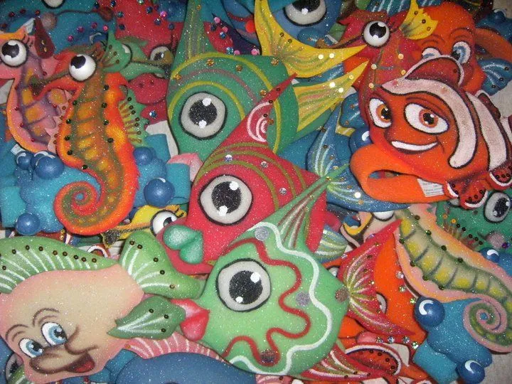 Fantasías Cotillón: MUNDO MARINO