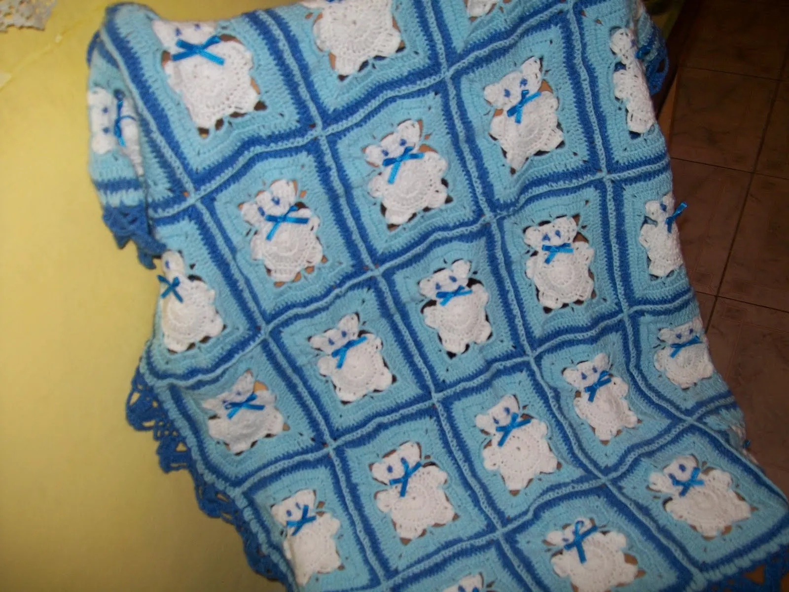 Puntos para pañoletas de bebés - Imagui
