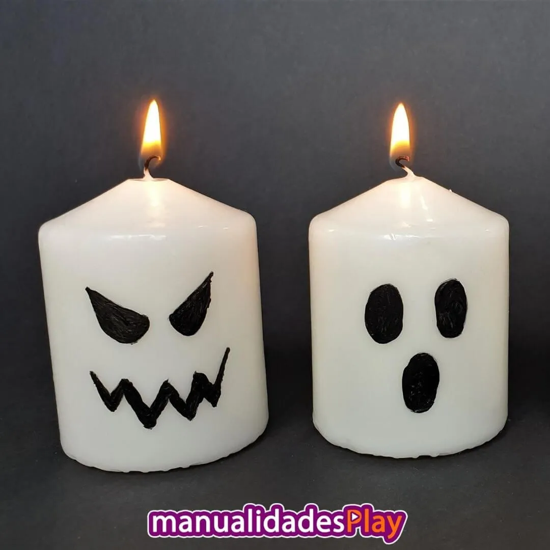Cómo hacer fantasmas de Halloween para decorar - Manualidades Play Cómo hacer fantasmas de Halloween para decorar - Manualidades Play