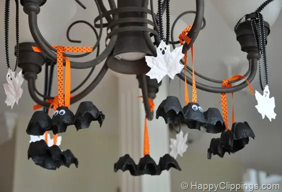 Como hacer fantasmas y murcielagos con carton | Todo Manualidades Como hacer fantasmas y murcielagos con carton | Todo Manualidades