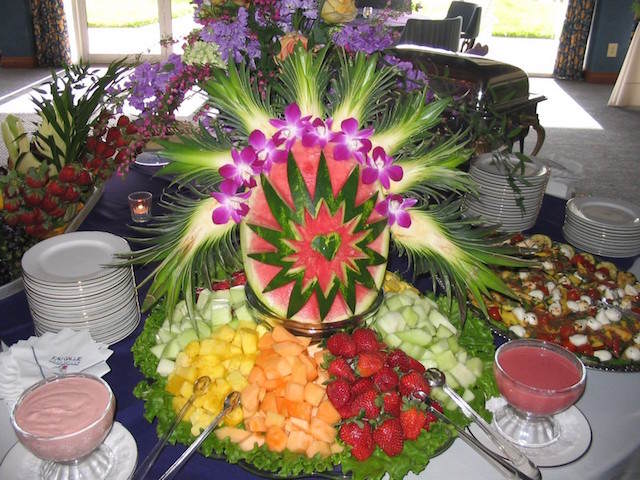 Fantásticos arreglos frutales para eventos corporativos Fantásticos arreglos frutales para eventos corporativos