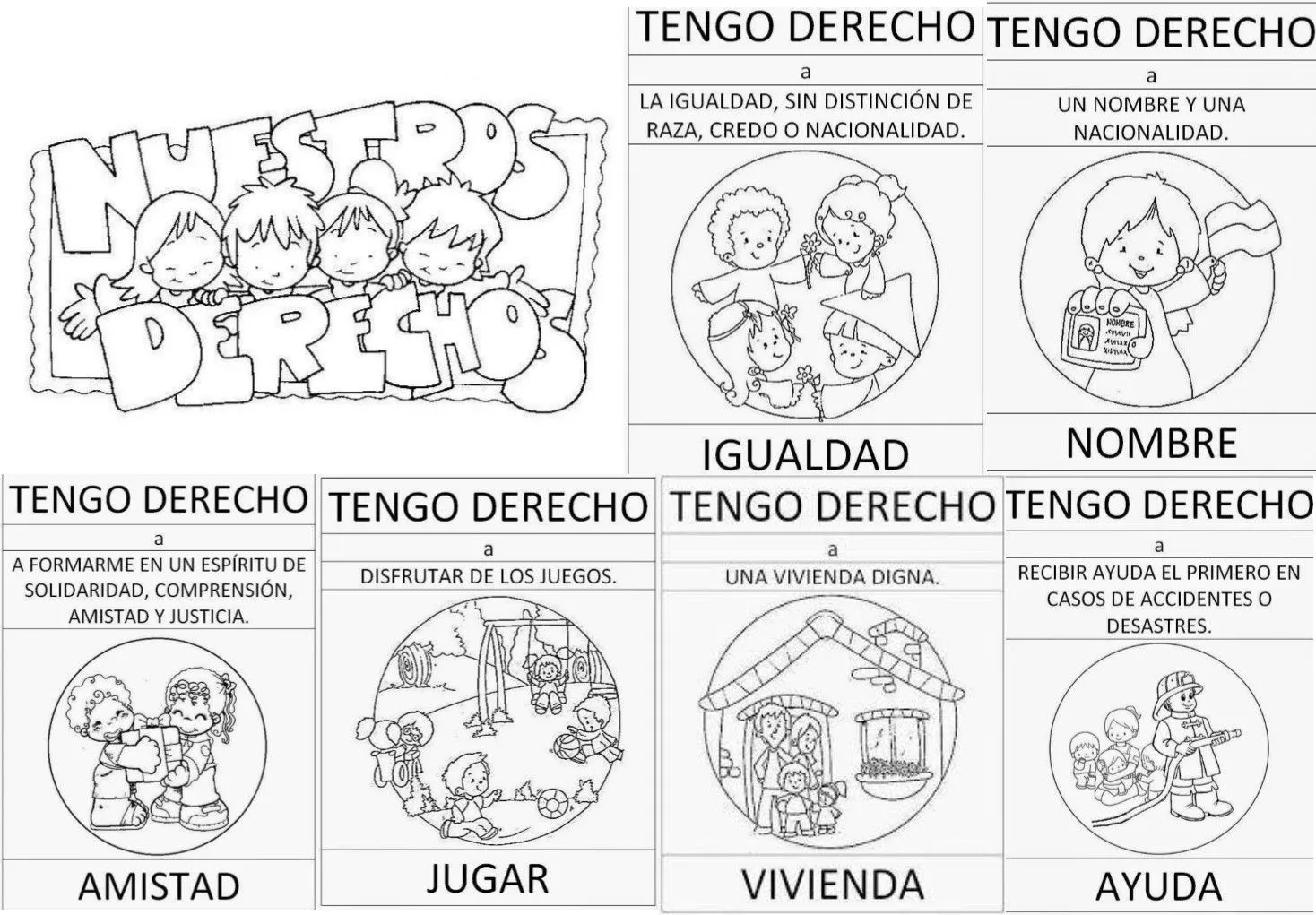 Fantásticos diseños para conocer los derechos de los niños y las niñas | Educación Primaria Fantásticos diseños para conocer los derechos de los niños y las niñas | Educación Primaria