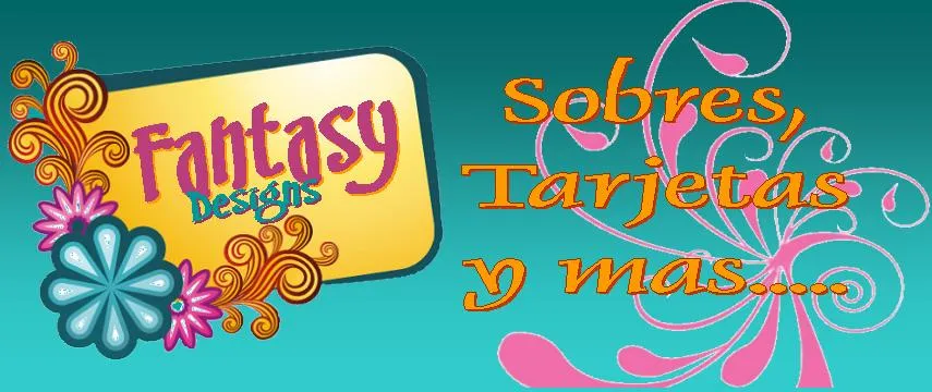 FANTASY designs: Sobres Decorados