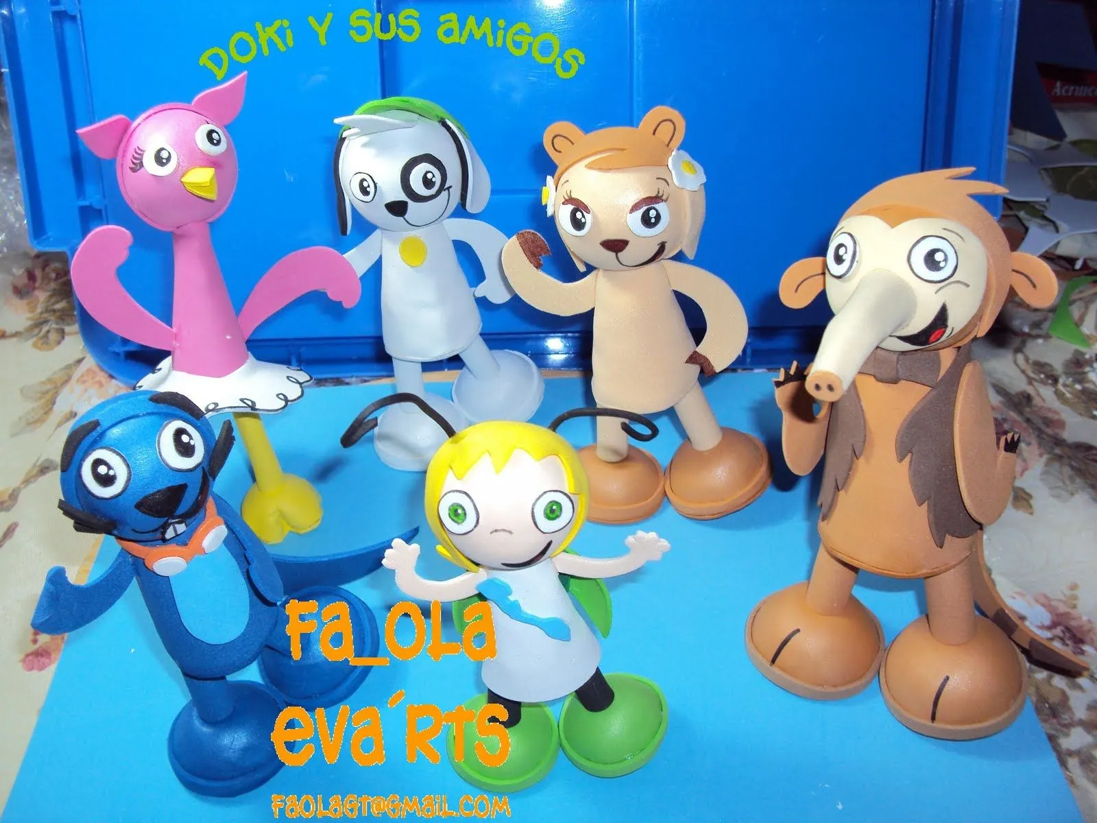 fa_ola evart`s: DOKI Y SUS AMIGOS MINI FAOFUCHOS fa_ola evart`s: DOKI Y SUS AMIGOS MINI FAOFUCHOS