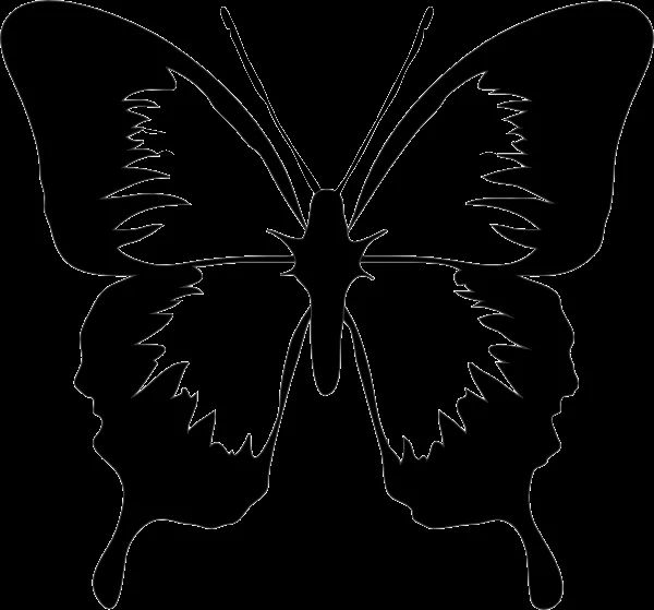Butterfly clip art - vector clip art online, royalty free & public ... Butterfly clip art - vector clip art online, royalty free & public ...