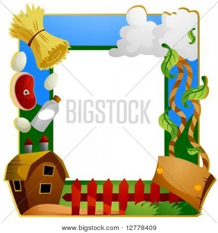 Farm Frame - Vector Stock Vector & Stock Photos | Bigstock Farm Frame - Vector Stock Vector & Stock Photos | Bigstock