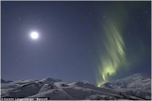 Fascinantes imágenes de la aurora boreal obtenidas una noche de ...