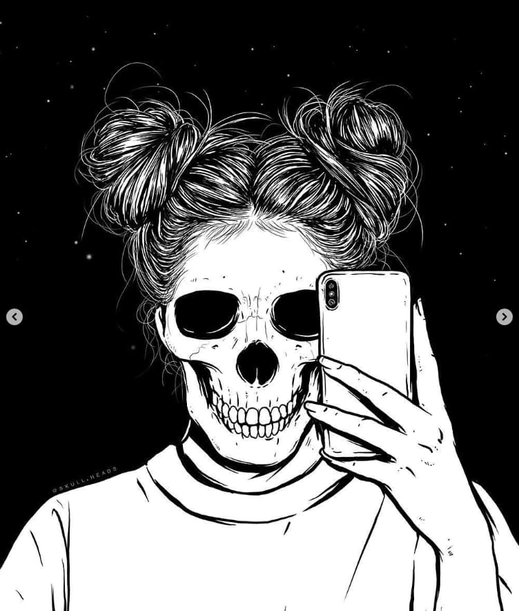 Las fascinantes imágenes de calavera mujer hechas por un artista de Trinidad y Tobago Las fascinantes imágenes de calavera mujer hechas por un artista de Trinidad y Tobago