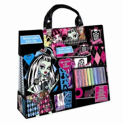 Fashion Angels Monster High Artist Tote Compact Portfolio Set ...