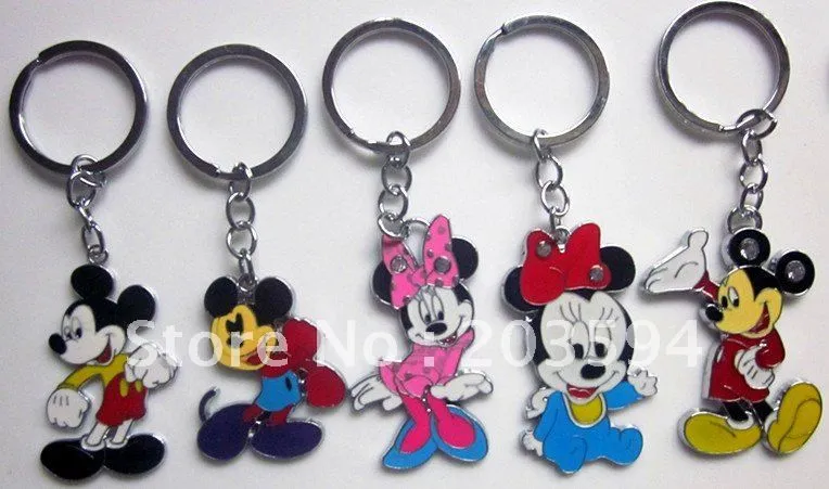 fashion cute mickey mouse keychain metal - Compra lotes baratos de ...