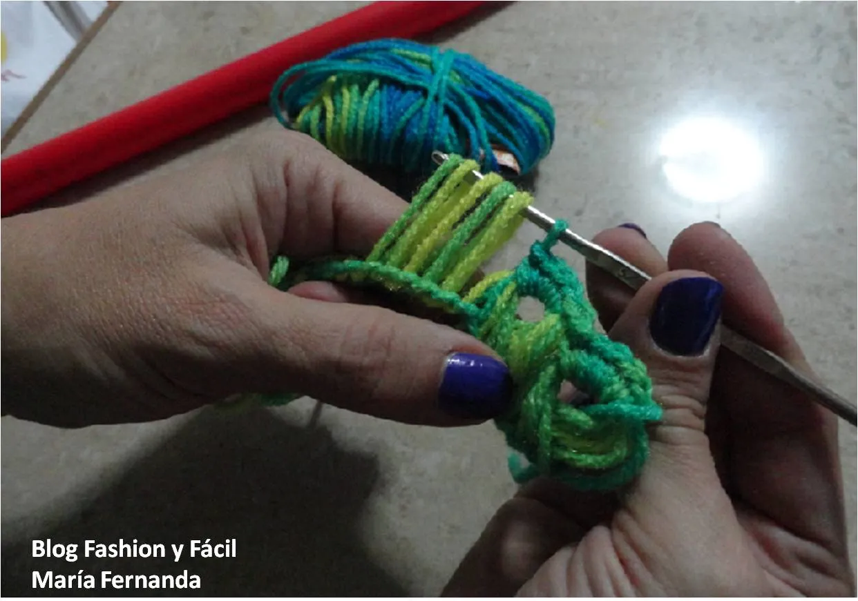 Fashion y Fácil DIY: Punto peruano, paso a paso. Ganchillo para ... Fashion y Fácil DIY: Punto peruano, paso a paso. Ganchillo para ...