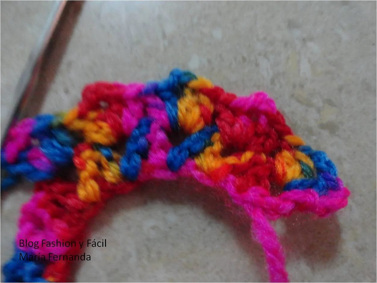 Fashion y Fácil DIY: Rosa fácil de tejer a ganchillo o crochet ... Fashion y Fácil DIY: Rosa fácil de tejer a ganchillo o crochet ...