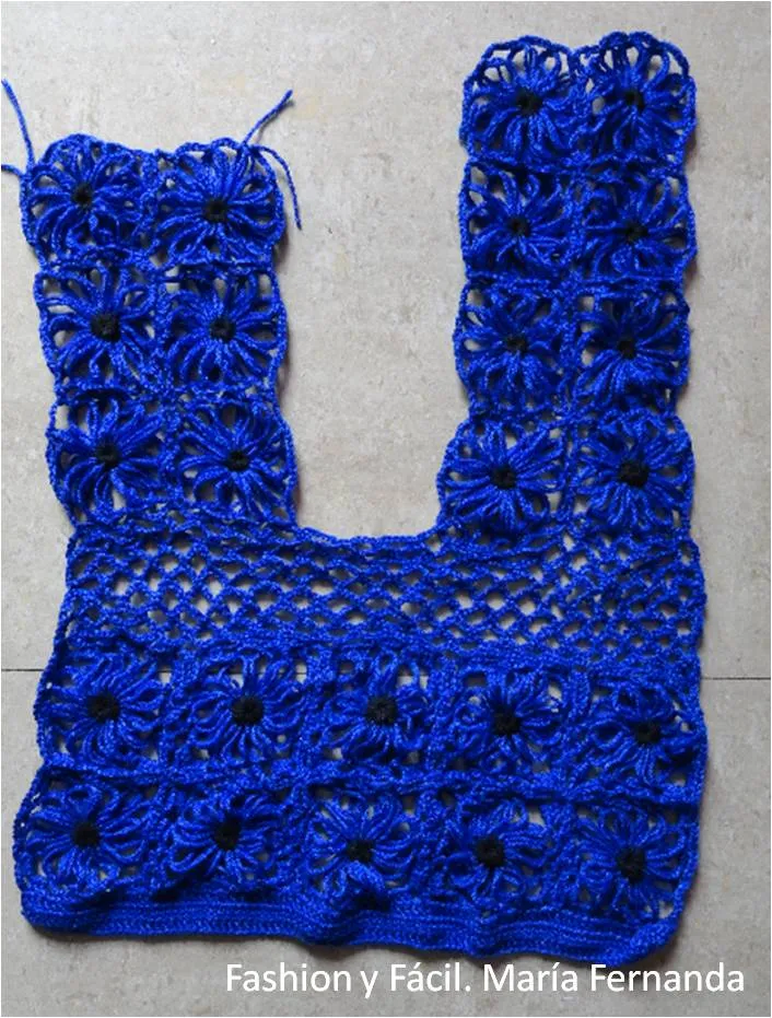 Fashion y Fácil DIY: Tutorial de cómo hacer un chaleco con flores ...