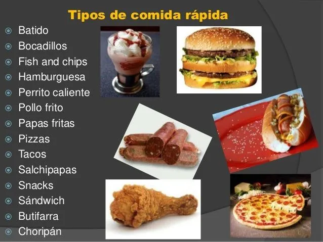 Fast Food &quot;Comida Rapida&quot;