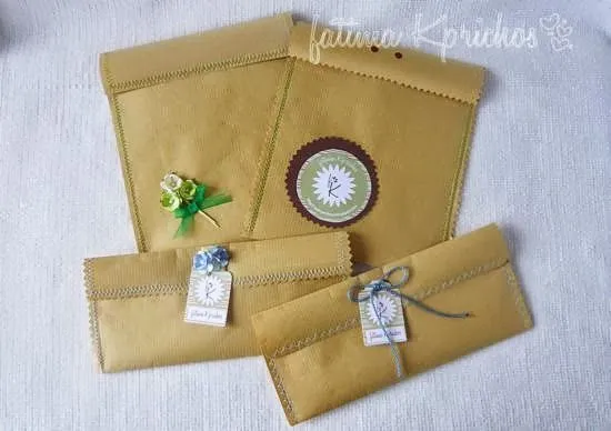 fatimakprichos: Bolsas de papel kraft cosidas a máquina | DIY (do ... fatimakprichos: Bolsas de papel kraft cosidas a máquina | DIY (do ...