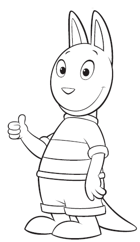 Fazendo a Minha Festa!: Desenhos para Colorir dos Backyardigans