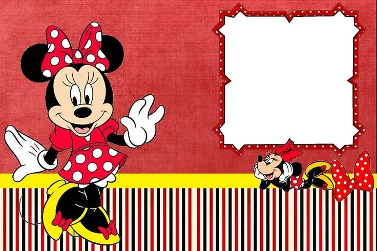 Fazendo a Minha Festa!: Minnie Vermelha - Kit Completo de molduras ... Fazendo a Minha Festa!: Minnie Vermelha - Kit Completo de molduras ...