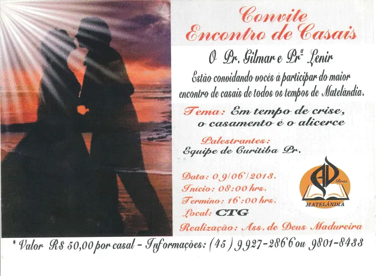 Como fazer convites para reunião de casais - Imagui