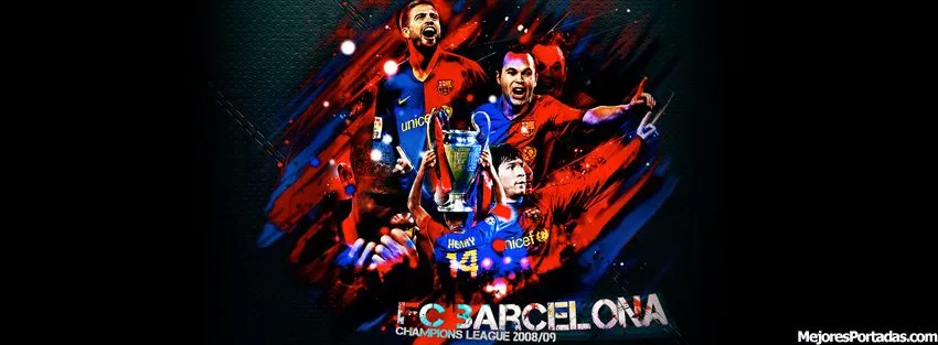 FC Barcelona con la Copa - ÷ Las Mejores Portadas para tu perfil ...