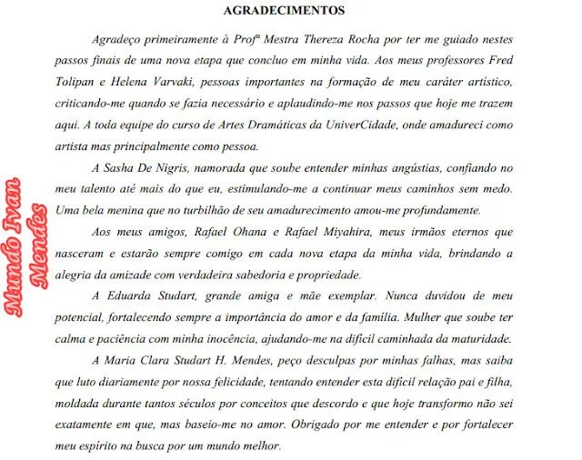 FC Ivan lindo Mendes: Partes do 'Trabalho de Conclusão do Curso de ...
