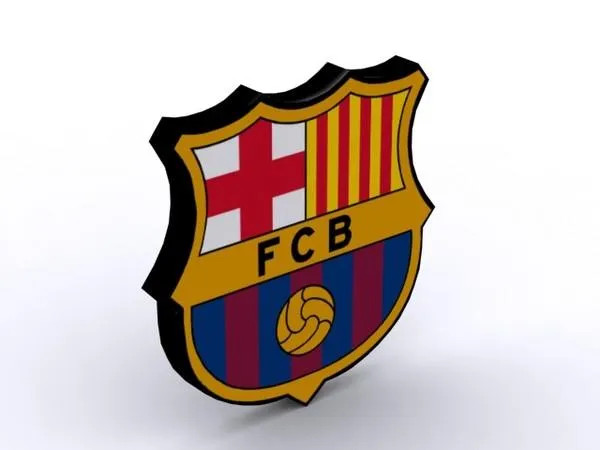 Fcb logo 3D - Imagui