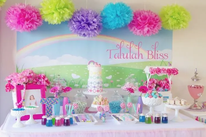 Featured Party: Colorful My Little Pony Themed Party ~ Spongebob ...