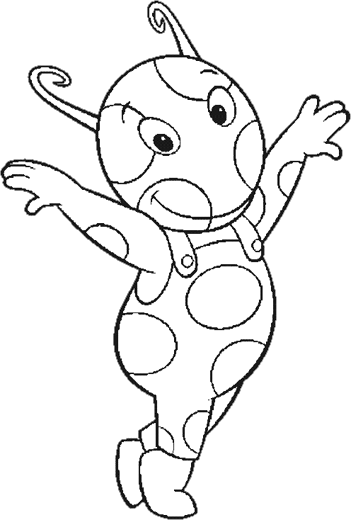 Molde dos backyardigans em eva - Imagui