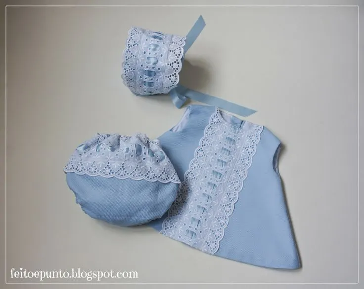 feito e punto: Vestido para bebé | vestidos de bebé y niña ... feito e punto: Vestido para bebé | vestidos de bebé y niña ...