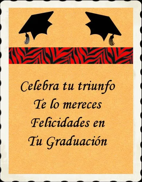 Graduado, Muchas Felicidades! imagen #6716