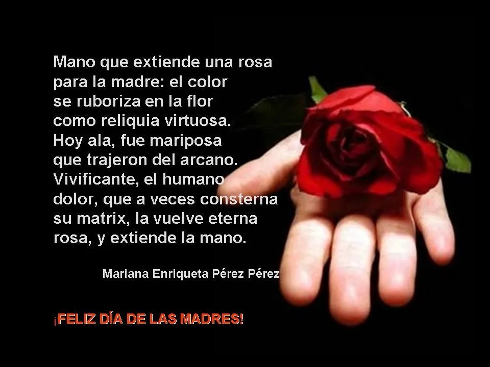 MUCHAS FELICIDADES A TODAS LAS MADRES!