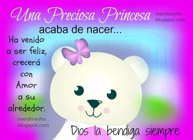 Felicidades por Nacimiento de Bebé, es una Niña. | Entre Poemas y ... Felicidades por Nacimiento de Bebé, es una Niña. | Entre Poemas y ...