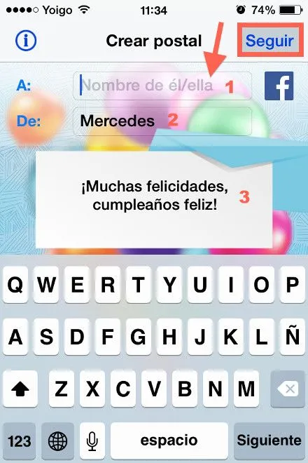 Felicita el cumpleaños de una forma original con tu iPhone ...