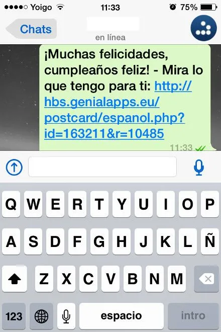 Felicita el cumpleaños de una forma original con tu iPhone ... Felicita el cumpleaños de una forma original con tu iPhone ...