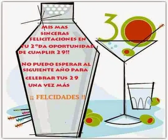 Felicitaciones para 30º cumpleaños ~ Frases de cumpleaños