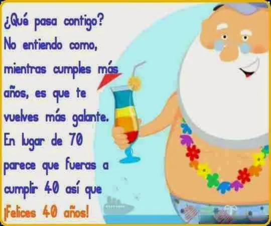 Felicitaciones para 70º cumpleaños ~ Frases de cumpleaños