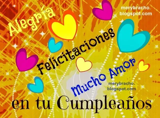 Felicitaciones y Alegría en tu Cumpleaños | Entre Poemas y Vivencias