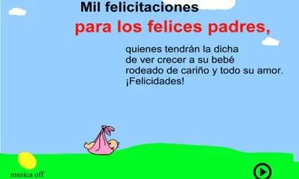 Felicitacion por nuevo bebé - Imagui