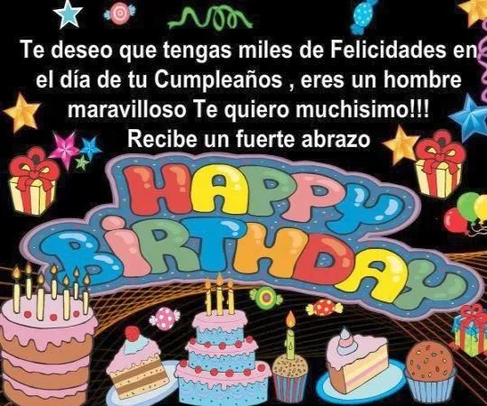 Felicitaciones de cumpleaños para amigos ~ Frases de cumpleaños