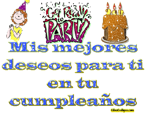 Felicitaciones de cumpleaños animadas ~ Frases de cumpleaños Felicitaciones de cumpleaños animadas ~ Frases de cumpleaños