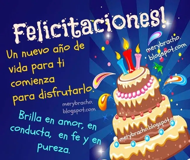 Felicitaciones por tu Cumpleaños. Brilla en amor | Entre Poemas y ... Felicitaciones por tu Cumpleaños. Brilla en amor | Entre Poemas y ...