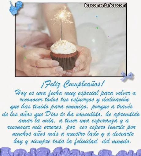 Felicitaciones de cumpleaños para esposo ~ Frases de cumpleaños