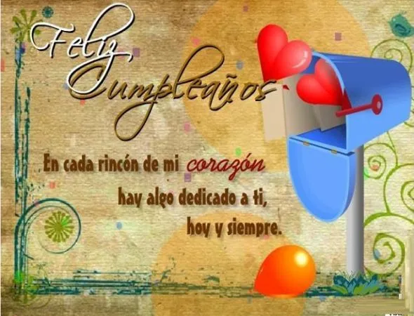 Felicitaciones de cumpleaños para mi novio ~ Frases de cumpleaños