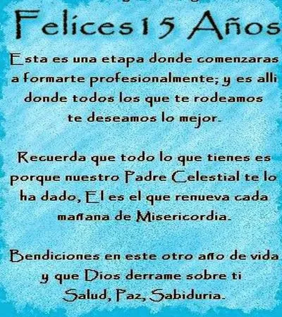 Felicitaciones de cumpleaños para quinceañeras | Frases de cumpleaños Felicitaciones de cumpleaños para quinceañeras | Frases de cumpleaños